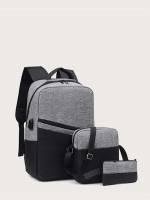   Multicolor Men Bags 7232