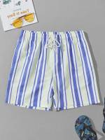  Drawstring Men Beach Shorts 4994