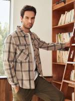 Long Sleeve Pocket Regular Men Clothing 49