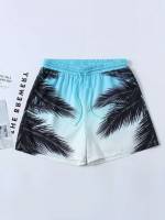  Tropical Multicolor Men Beach Shorts 370