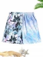  Tropical Men Beach Shorts 1442