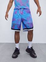  Tie Dye Preppy Men Bottoms 6023