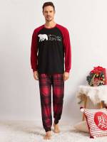  Round Neck Cartoon Men Underwear  Loungewear 7378