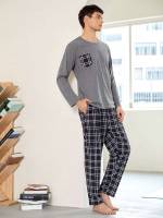 Round Neck Pocket Casual Men Underwear  Loungewear 911