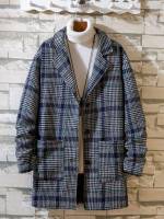  Pocket Casual Plaid Men Outerwear 776