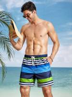  Vacation Striped Men Shorts 851