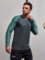  Multicolor Long Sleeve Men Activewear 603