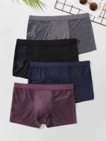  Casual Plain Men Underwear 4403