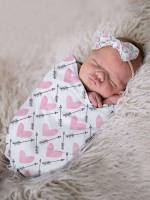  Heart Sleeveless Bow Newborn Photography Props 7371