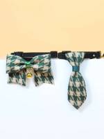  Houndstooth  Pet Bows  Ties 7861