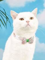  Floral Multicolor Pet Bows  Ties 8162