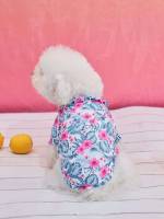 Floral Multicolor Pet Tops 860