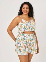  Sleeveless Plus Size Co-Ords 952