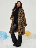 Regular Fit Glamorous Plus Size Outerwears 9997