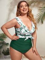  Multicolor Boho Plus Size One-Pieces 2904