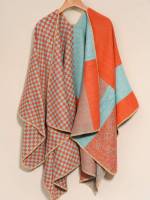 Multicolor Plaid Scarves 32