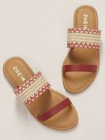 Multicolor Geometric  Women Sandals 445