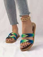 Colorblock Multicolor Women Shoes 712