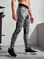 Skinny Multicolor Men Activewear 3639