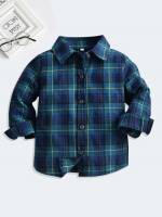  Gingham Collar Kids Clothing 931