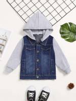  Regular Fit Multicolor Toddler Boy Denim Jackets  Coats 3303