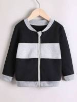  Casual Long Sleeve Regular Fit Toddler Boy Jackets 8443