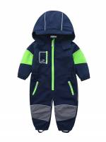 Casual Multicolor Hooded Toddler Boys Clothing 1436