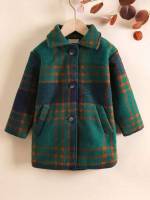 Long Sleeve Pocket Collar Multicolor Toddler Boys Clothing 4584