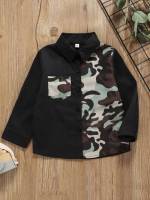 Casual Regular Long Sleeve Regular Fit Toddler Boys Clothing 9648