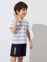 Polo Multicolor Striped Toddler Boys Clothing 4182