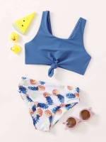  Boho Knot Toddler Girl Bikini Sets 976