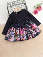 Cute Floral Multicolor Regular Fit Kids Clothing 8442