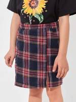  Split Multicolor Toddler Girl Skirts 3361