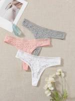 Plain  Plus Size Panties 875