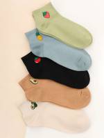 Fruit&Vegetable Multicolor  Women Socks 714