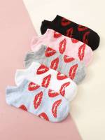  Figure Multicolor Women Socks 9955