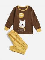  Cartoon Round Neck Boys Loungewear 249