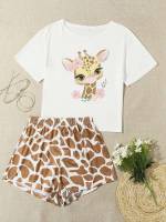  Short Sleeve Animal Underwear  Sleepwear 800