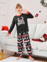  Christmas Multicolor Girls Loungewear 6769