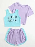  Short Sleeve Casual Underwear  Sleepwear 9831