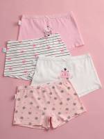 Cartoon Multicolor  Girls Underwear 760