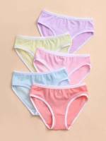 Contrast Binding Multicolor  Underwear  Sleepwear 9850