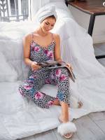  Sleeveless Multicolor Women Sleepwear 9163