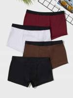  Contrast Binding  Men Underwear 8584