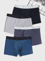 Multicolor Colorblock Casual Men Underwear  Loungewear 2925