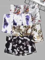  Multicolor Graphic Men Underwear  Loungewear 6625