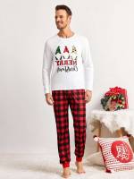 Long Sleeve Multicolor  Men Loungewear Sets 7307