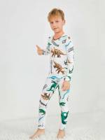  Long Sleeve Cute Boys Loungewear 7888