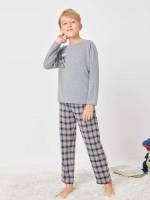 Multicolor  Long Sleeve Kids Underwear  Sleepwear 1311