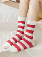  Multicolor Women Socks  Hosiery 4683